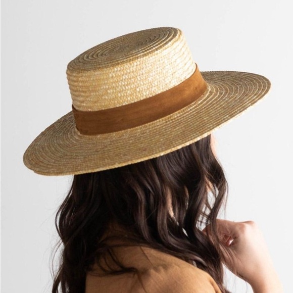 Gigi Pip Capri Short Straw Hat - Picture 1 of 5